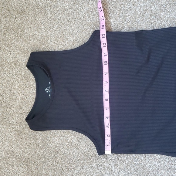 Klassy Network Racerback Ribbed Black Bramisuit - Picture 3 of 6